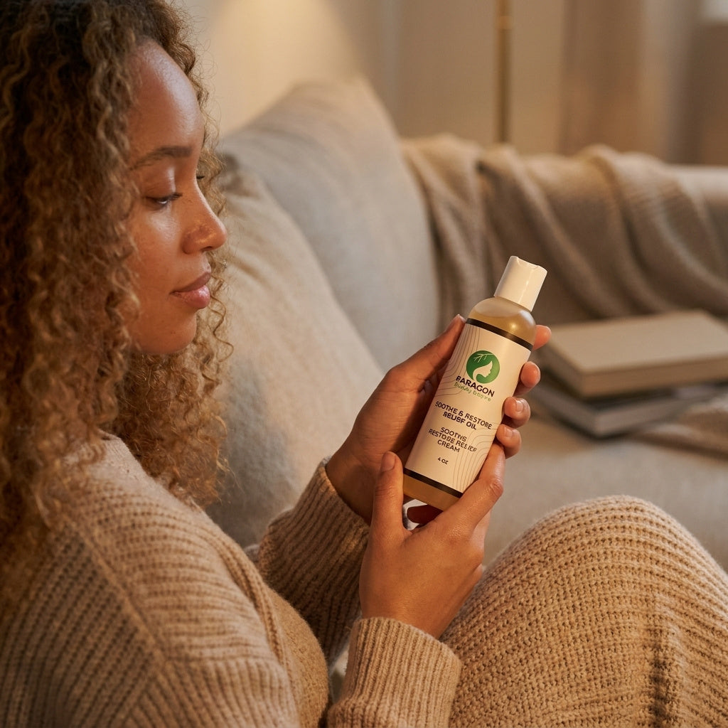 Soothe & Restore Relief Body Oil – Nourishing Oil for Dry & Sensitive Skin