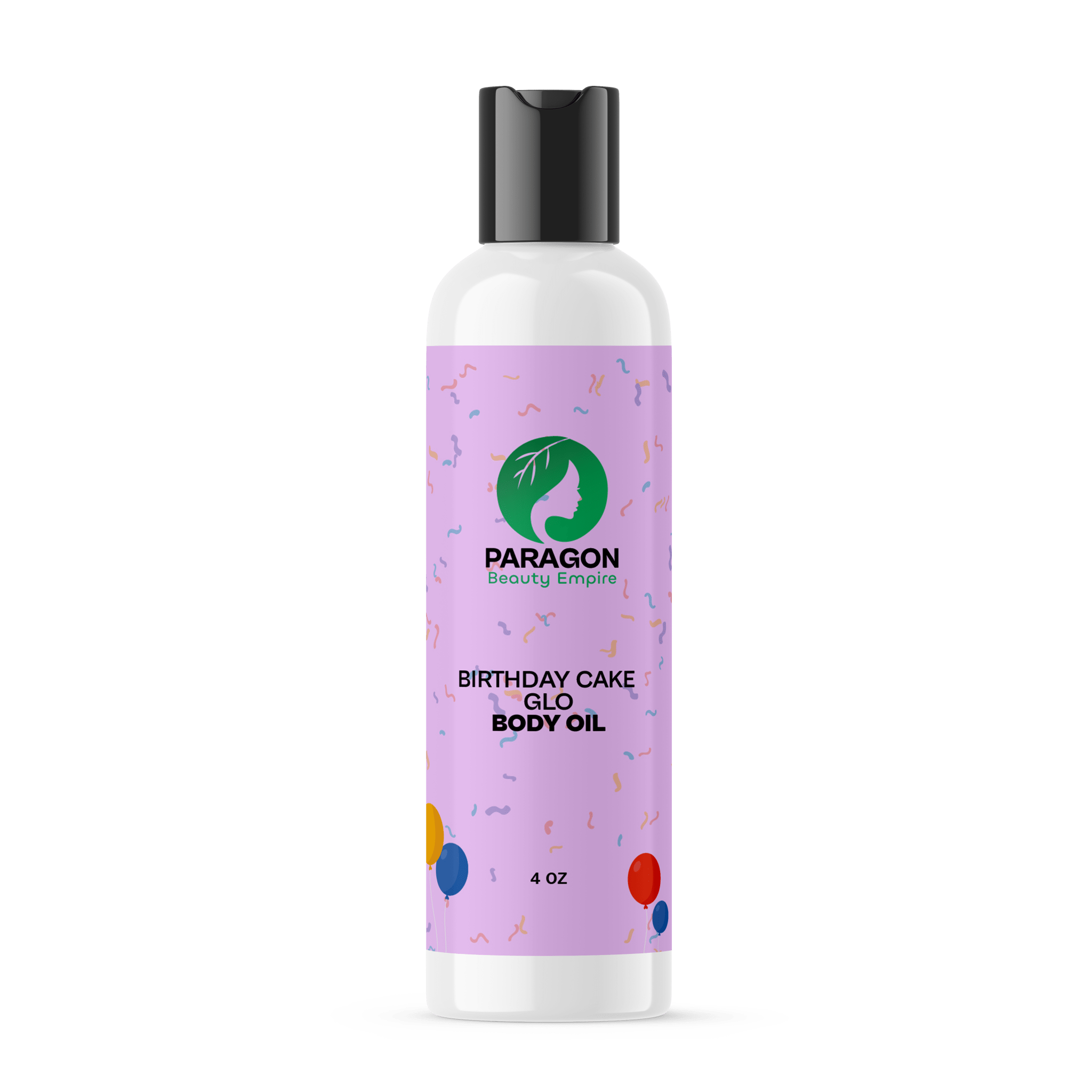Birthday Cake Glo Body oil – for Soft, Glowing Skin | Sweet Vanilla Scented - Paragon Beauty Empire