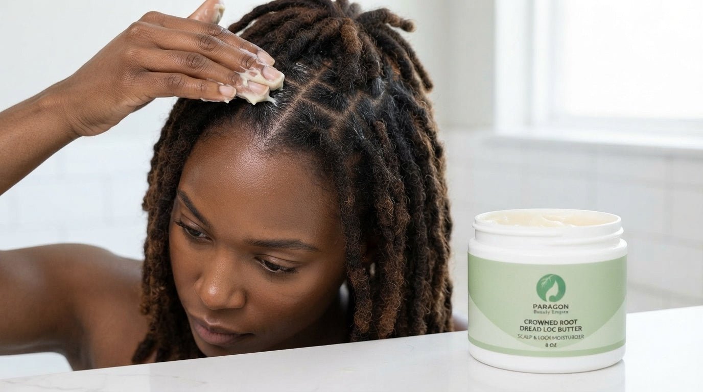 Crowned Root Loc Care Bundle | Butter, Oil & Hydrating Mist - Paragon Beauty Empire