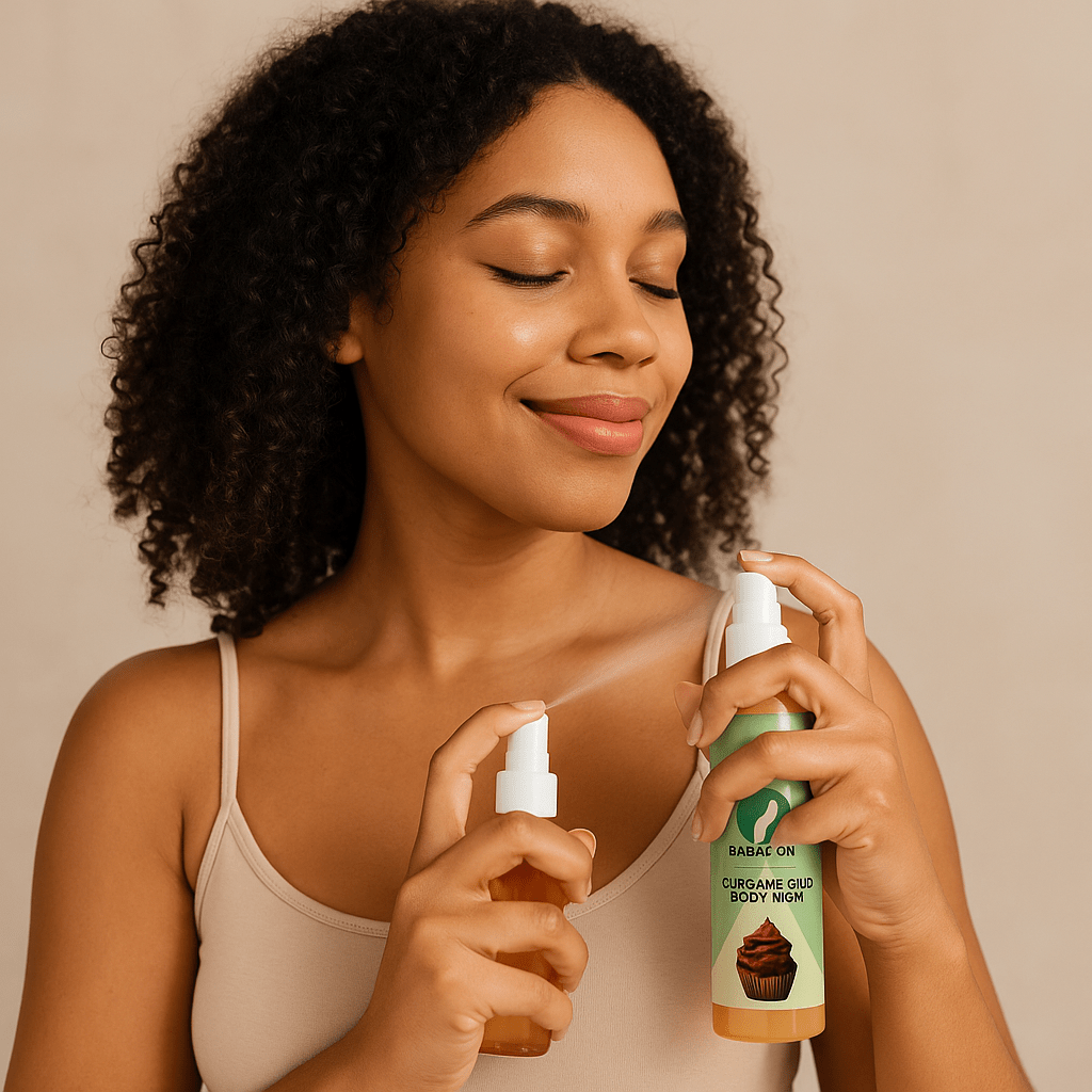 Cupcake Glō Body Mist – Sweet Vanilla Cupcake Scent | Hydrating, Long - Lasting, Vegan Fragrance Spray - Paragon Beauty Empire