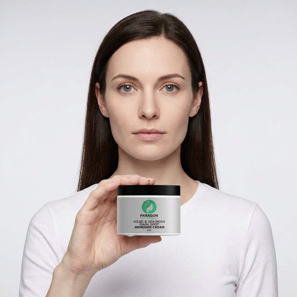 Kojic & Sea Moss Dark Spot Remover Cream – Fade Hyperpigmentation Fast - Paragon Beauty Empire