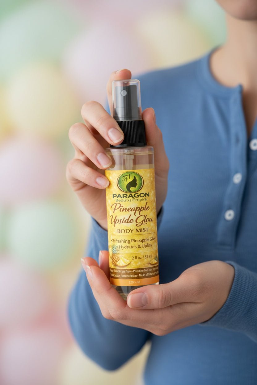 Pineapple Sugar Glow™ Body Mist | Light Fragrance Spray • Sweet Tropical Pineapple • Everyday Freshness - Paragon Beauty Empire