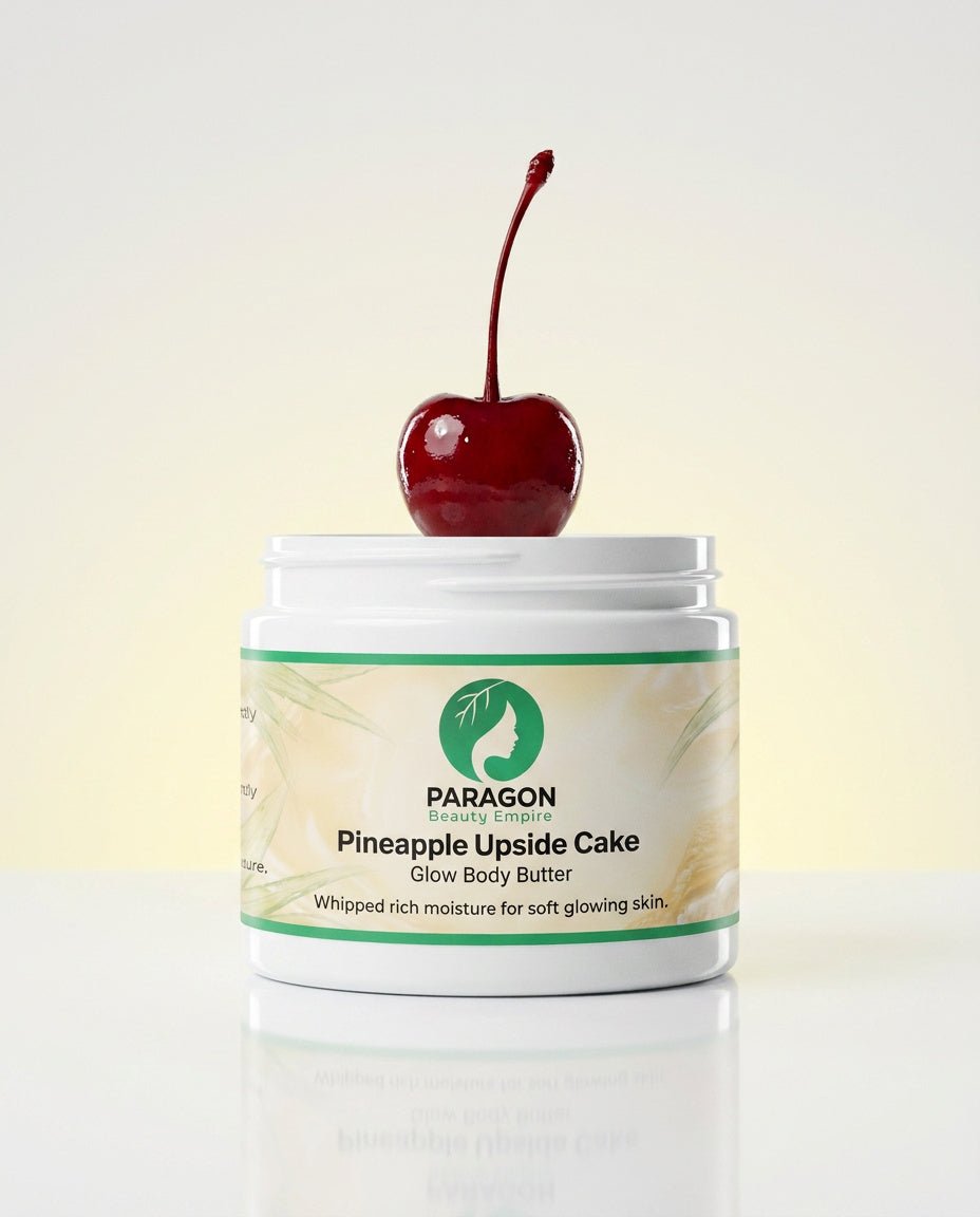 Pineapple Upside Glow™ Body Butter | Whipped Shea Butter • Ultra-Moisturizing • Sweet Pineapple Cake Scent - Paragon Beauty Empire