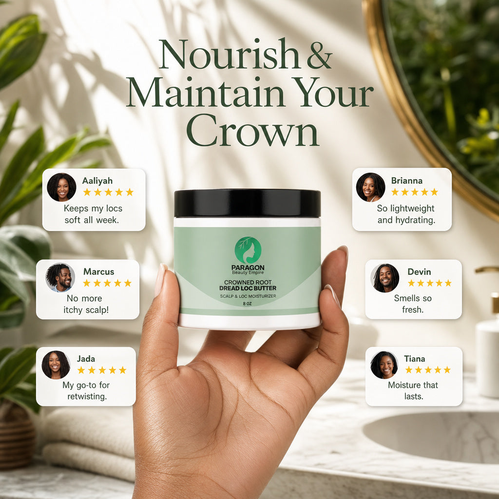 Crowned Root Dread Loc Butter | Loc Moisturizer & Scalp Care