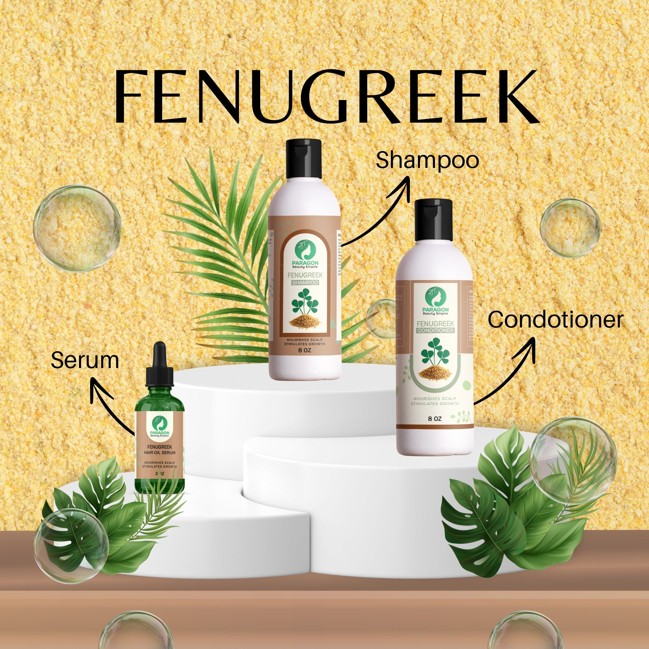 The Ultimate Hair Care Secret: Paragon Beauty Empire’s Fenugreek Hair Serum