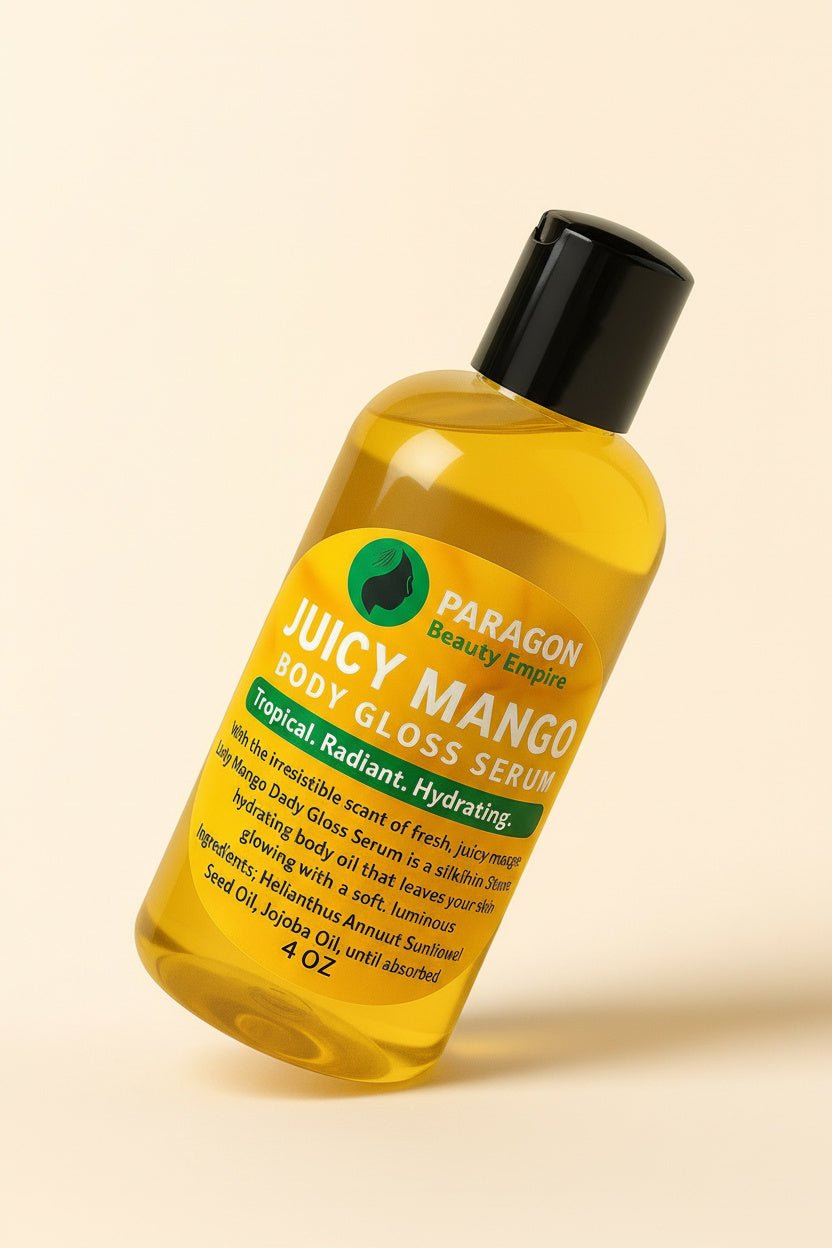 3. Juicy Mango Body Gloss Serum - Paragon Beauty Empire
