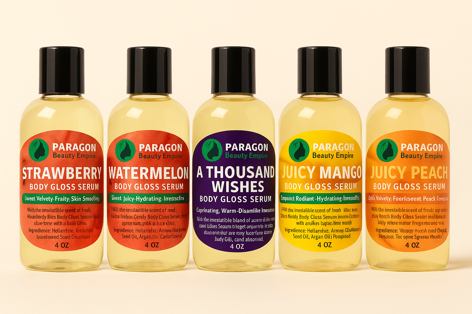 3. Juicy Mango Body Gloss Serum - Paragon Beauty Empire