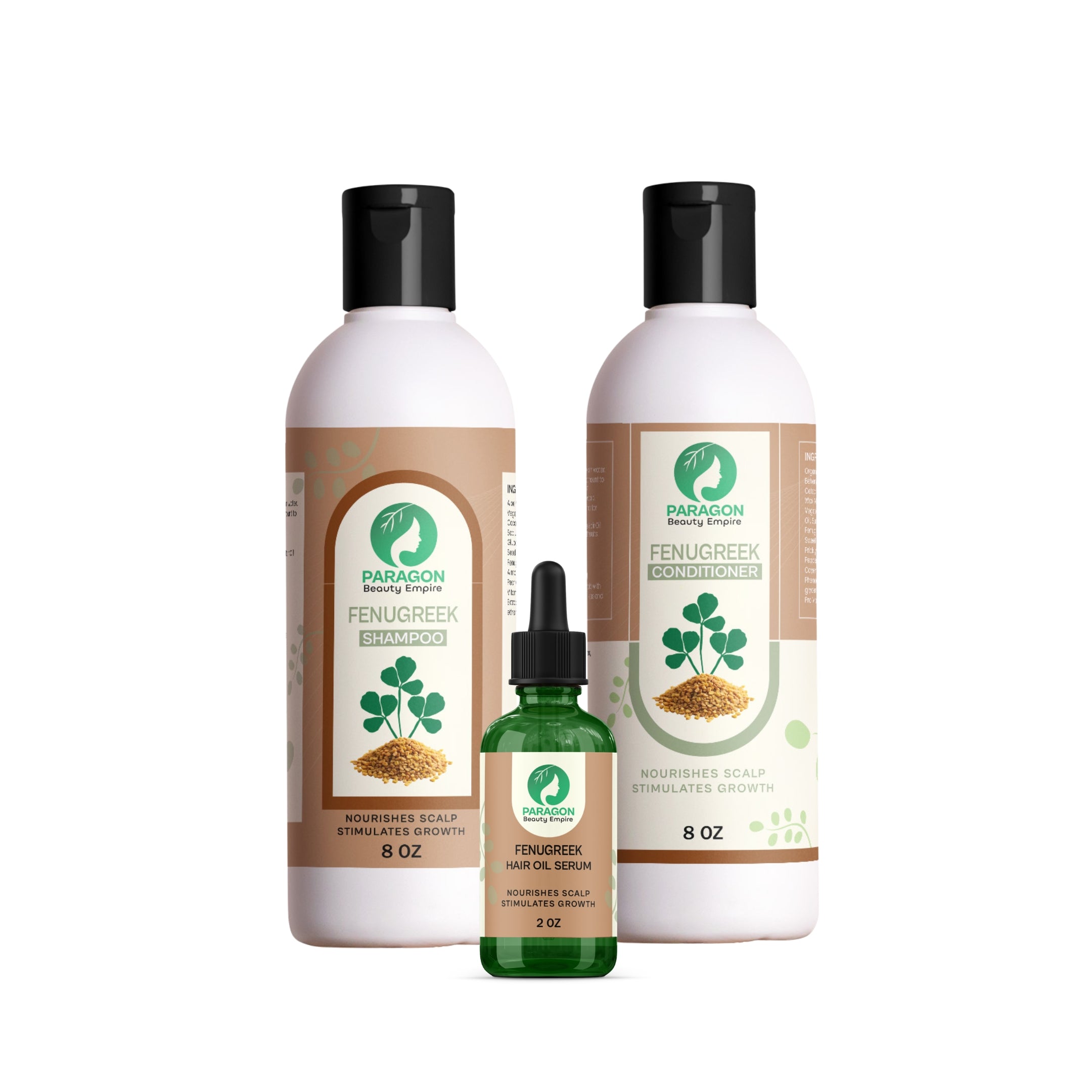 Fenugreek Haircare Bundle – Strengthen, Nourish & Grow Naturally