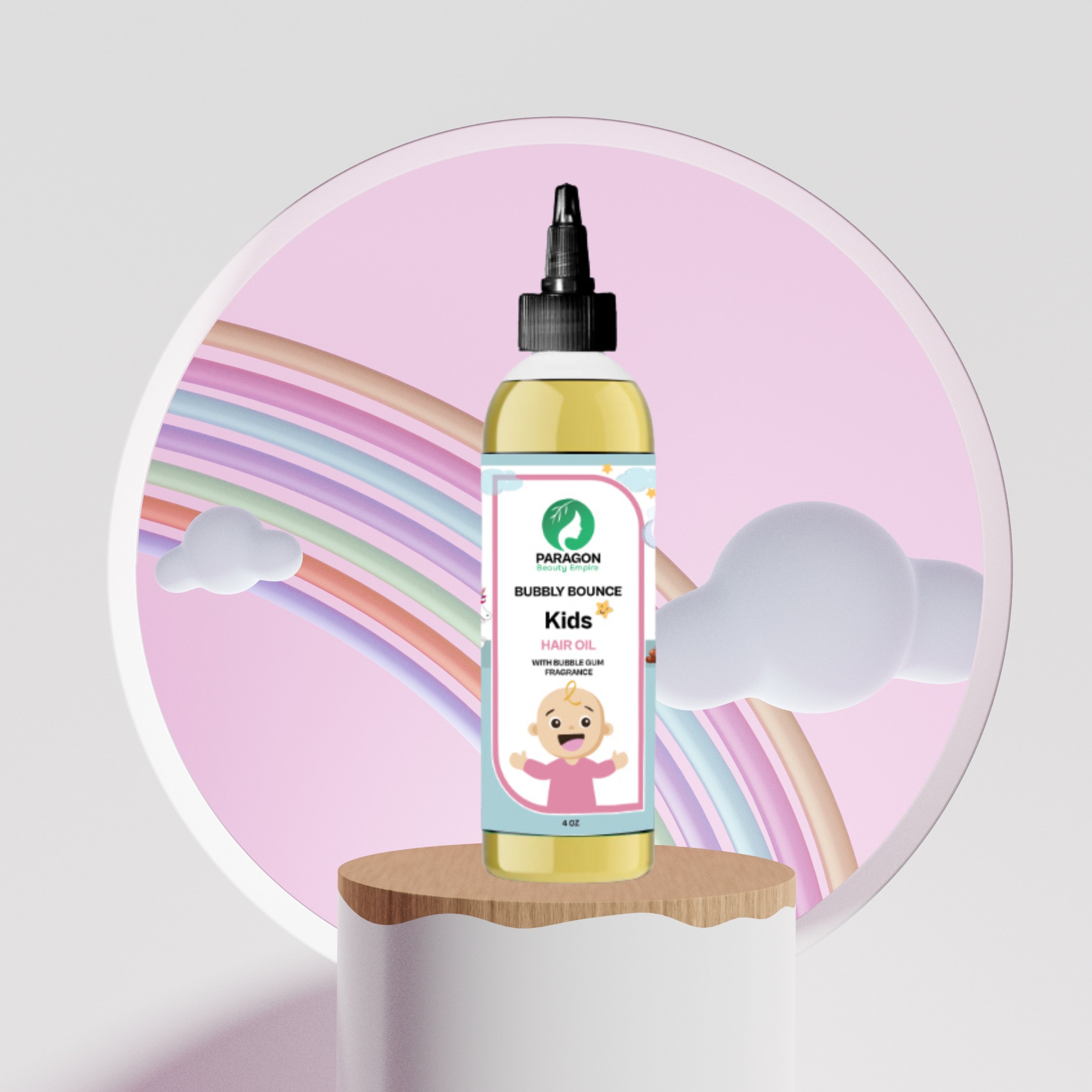 Bubbly Bounce Kids Hair Oil