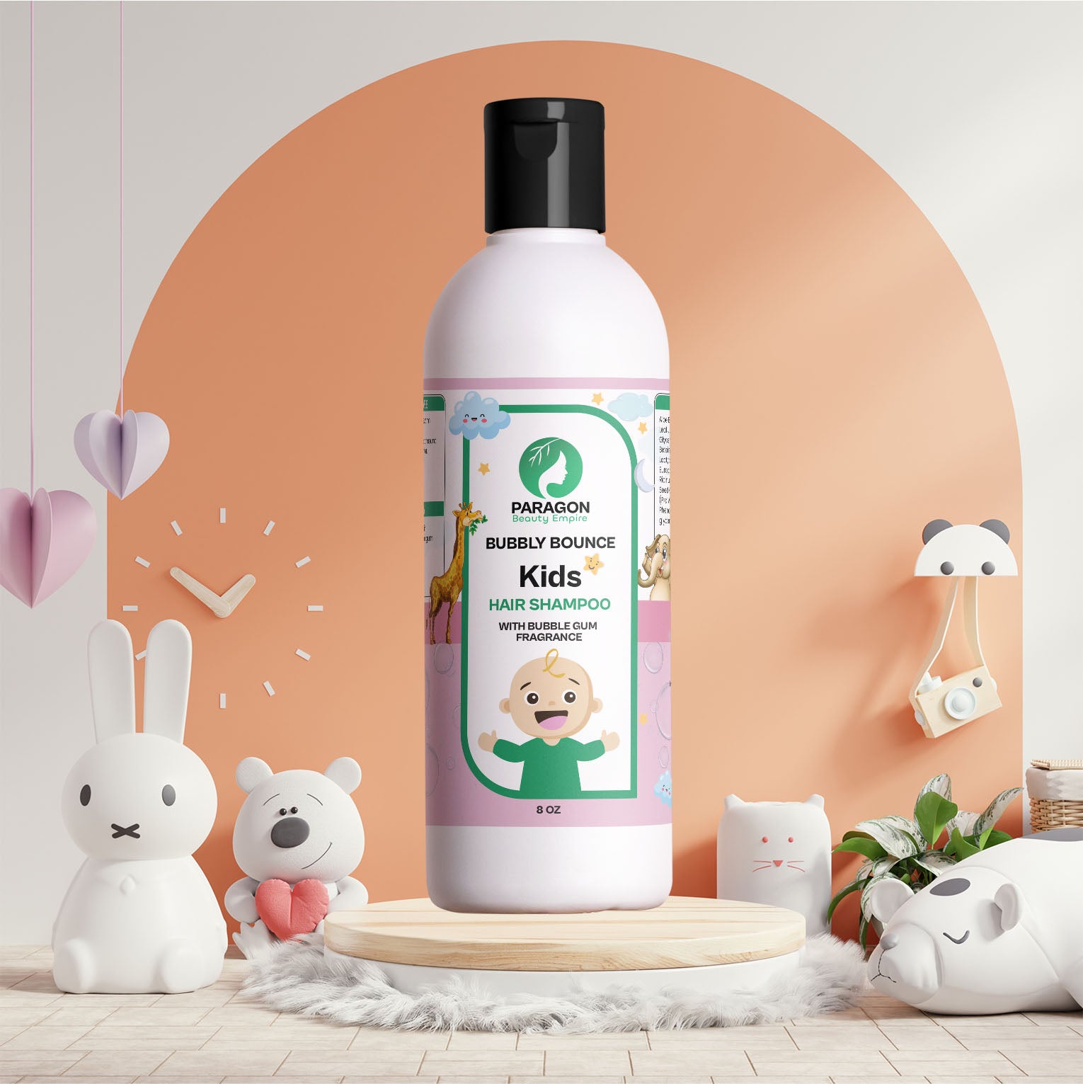 Bubbly Bounce Kid's Hair Shampoo