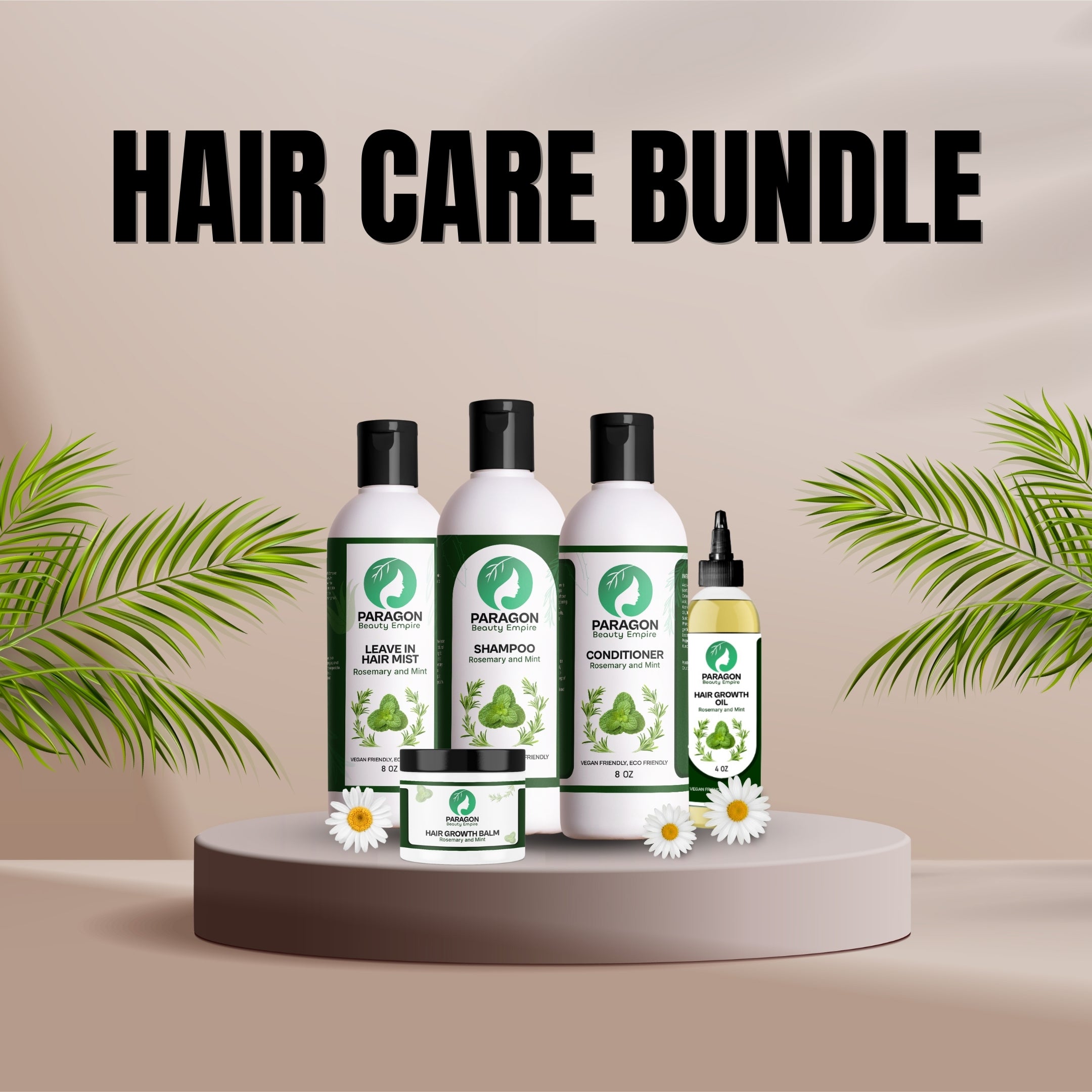 Rosemary Mint Hair Bundle – Strengthen & Revitalize | Paragon Beauty Empire