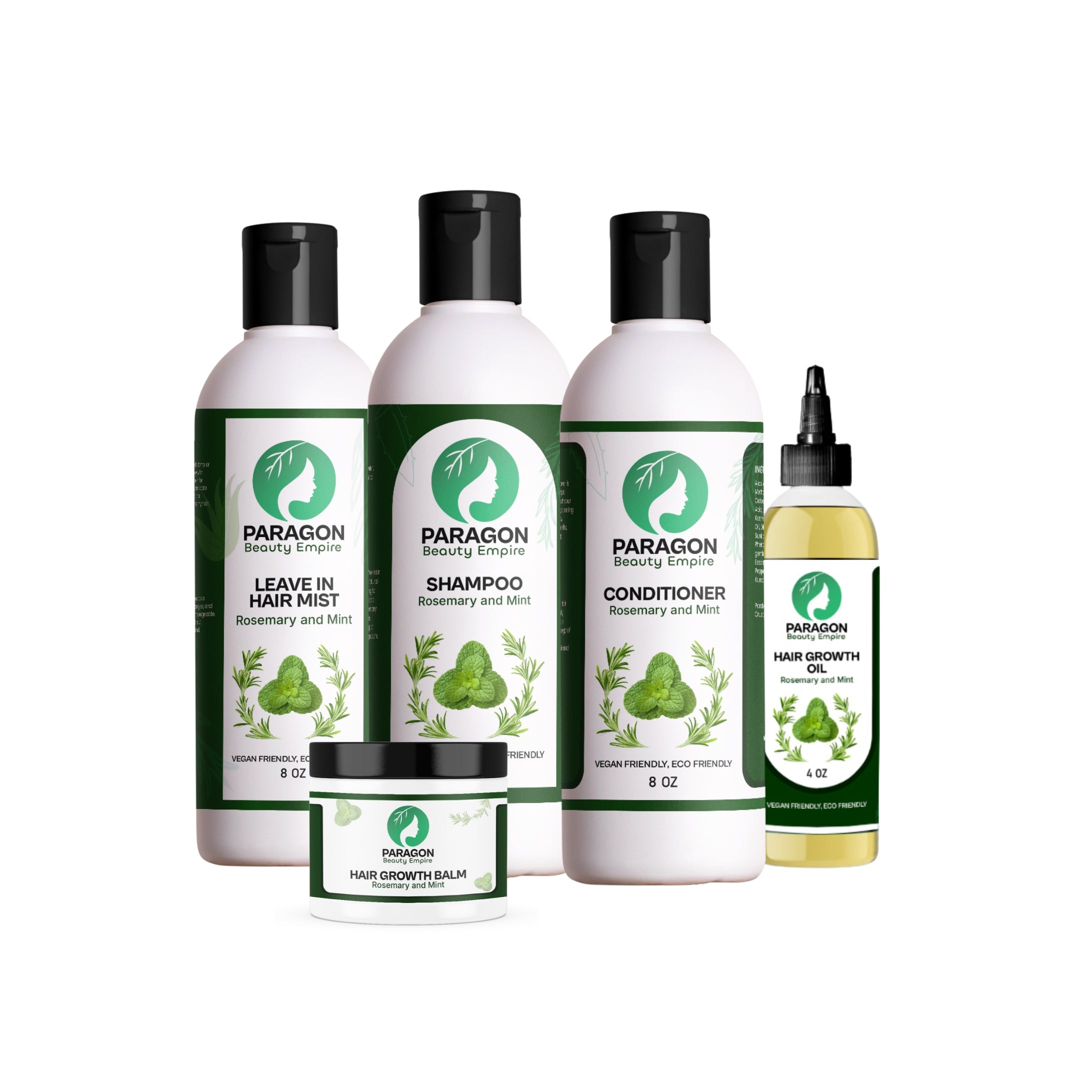 Rosemary Mint Hair Bundle – Strengthen & Revitalize | Paragon Beauty Empire