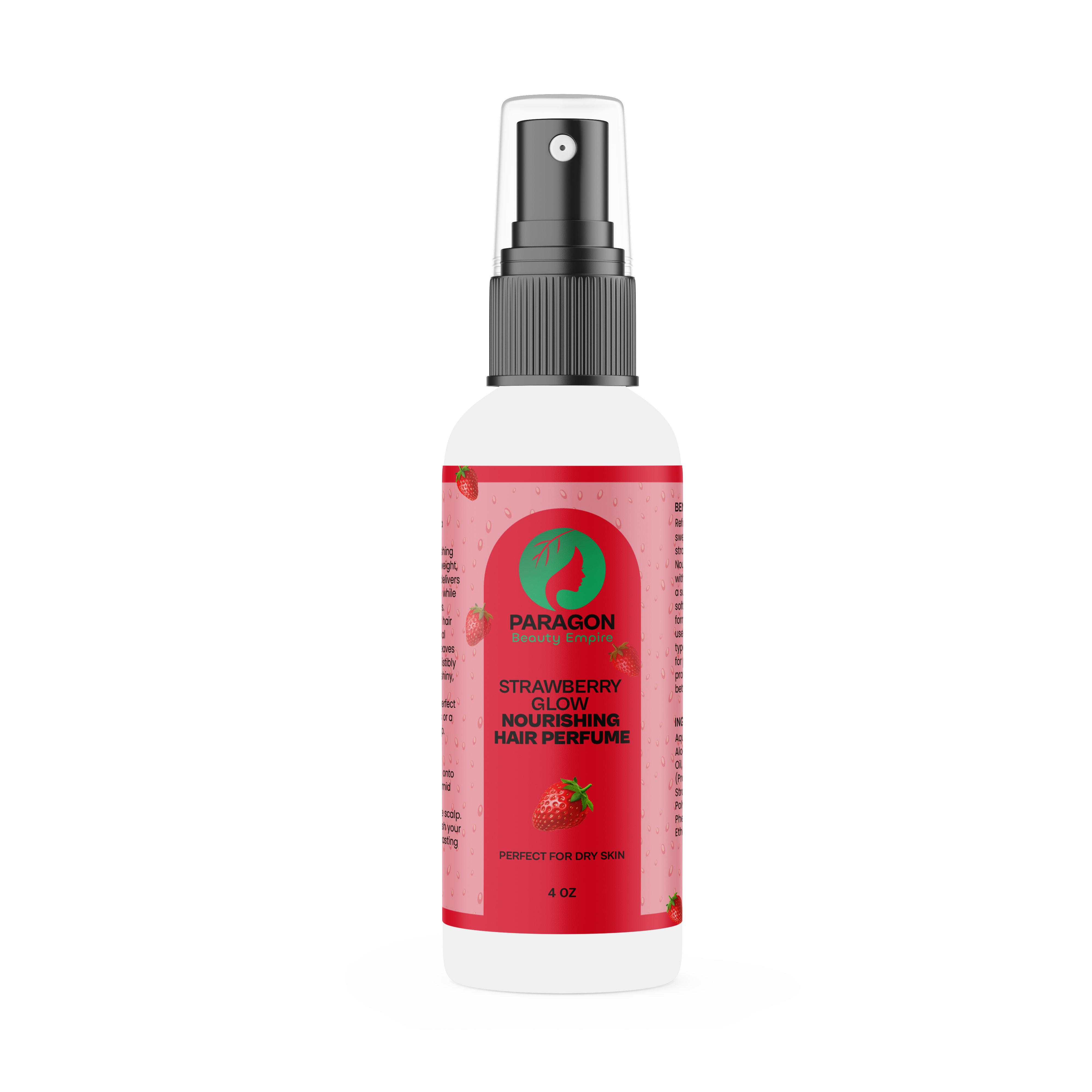 Strawberry Glow Nourishing Hair Perfume | Paragon Beauty Empire