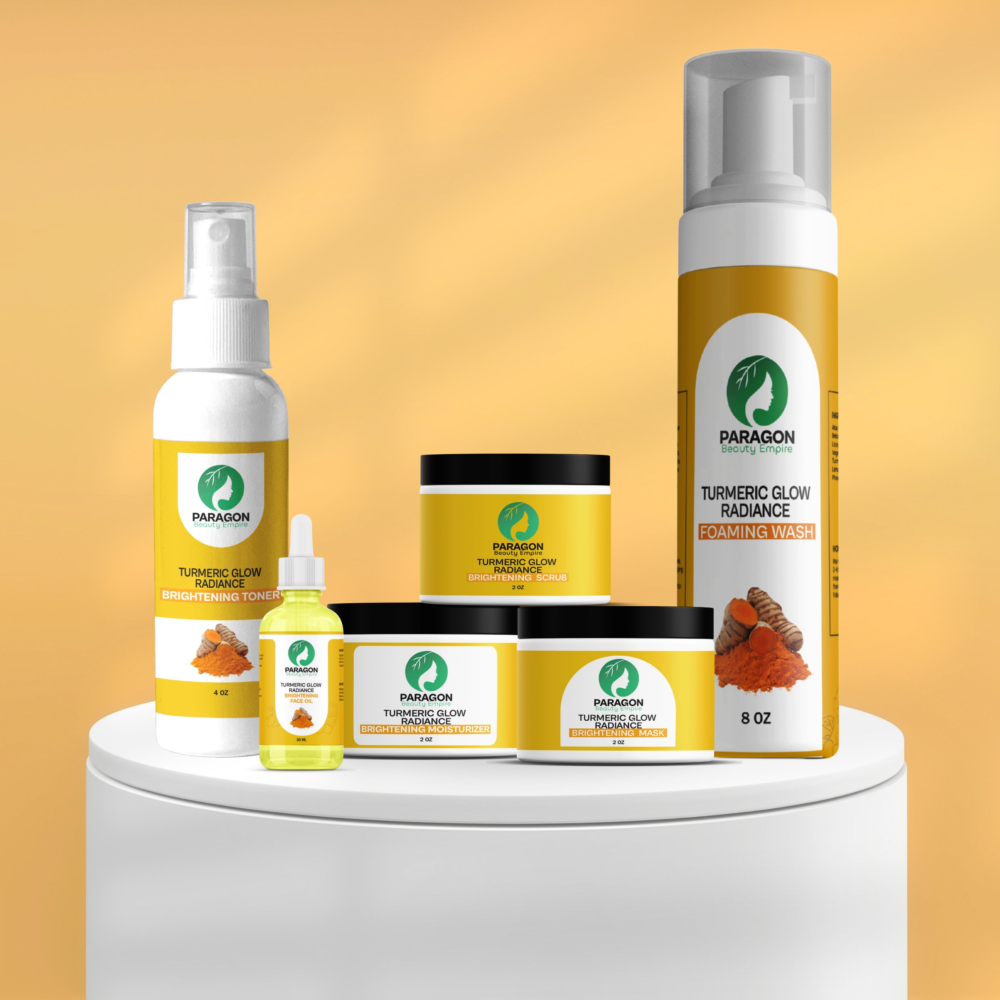 Turmeric Glow Radiance Bundle-Brighten, Hydrate & Glow