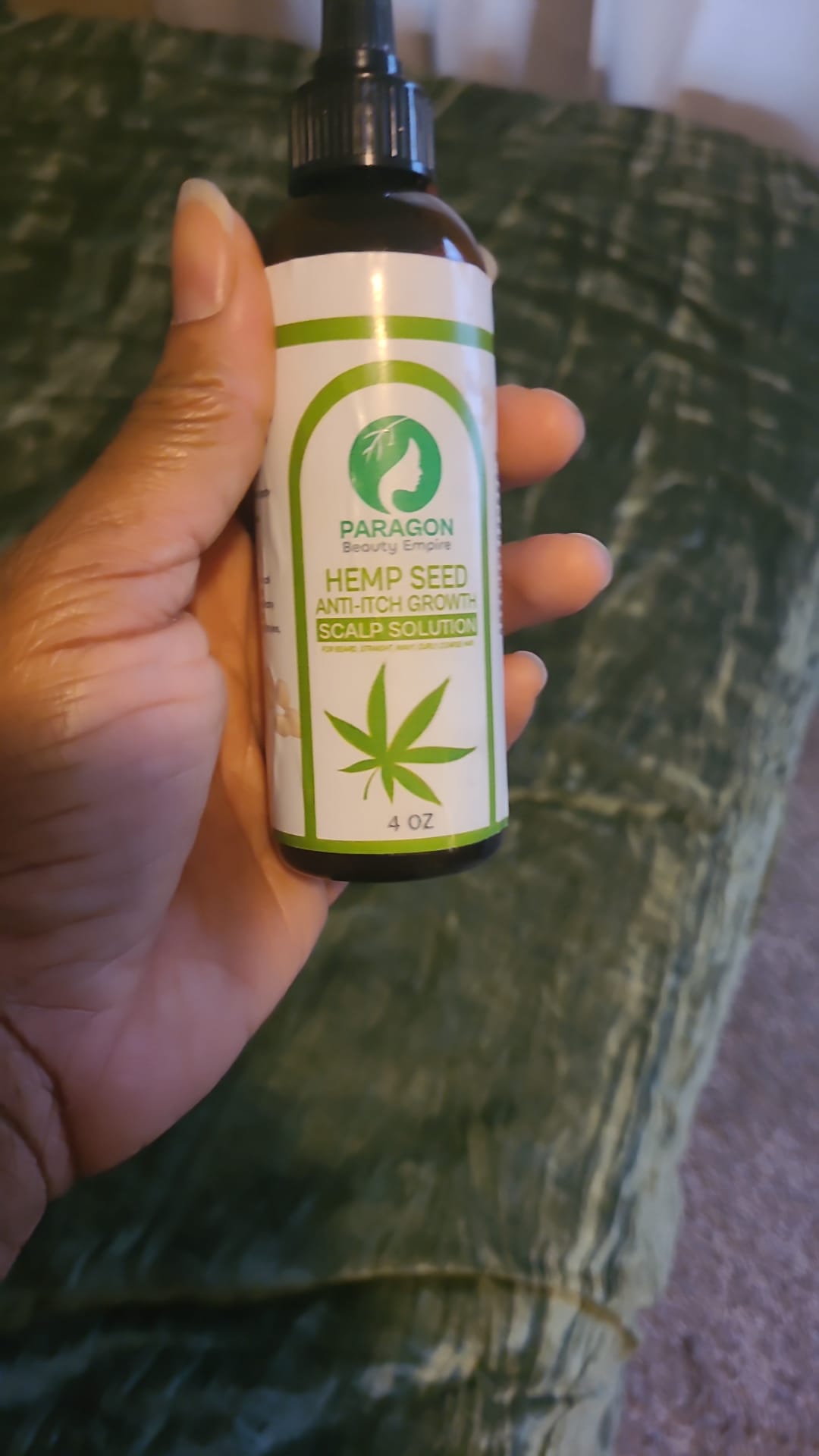 Anti - Itch Hair Growth Treatment – Hemp Seed Oil" - Paragon Beauty Empire
