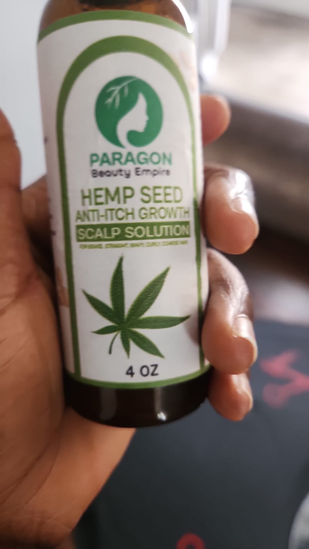 Anti - Itch Hair Growth Treatment – Hemp Seed Oil" - Paragon Beauty Empire