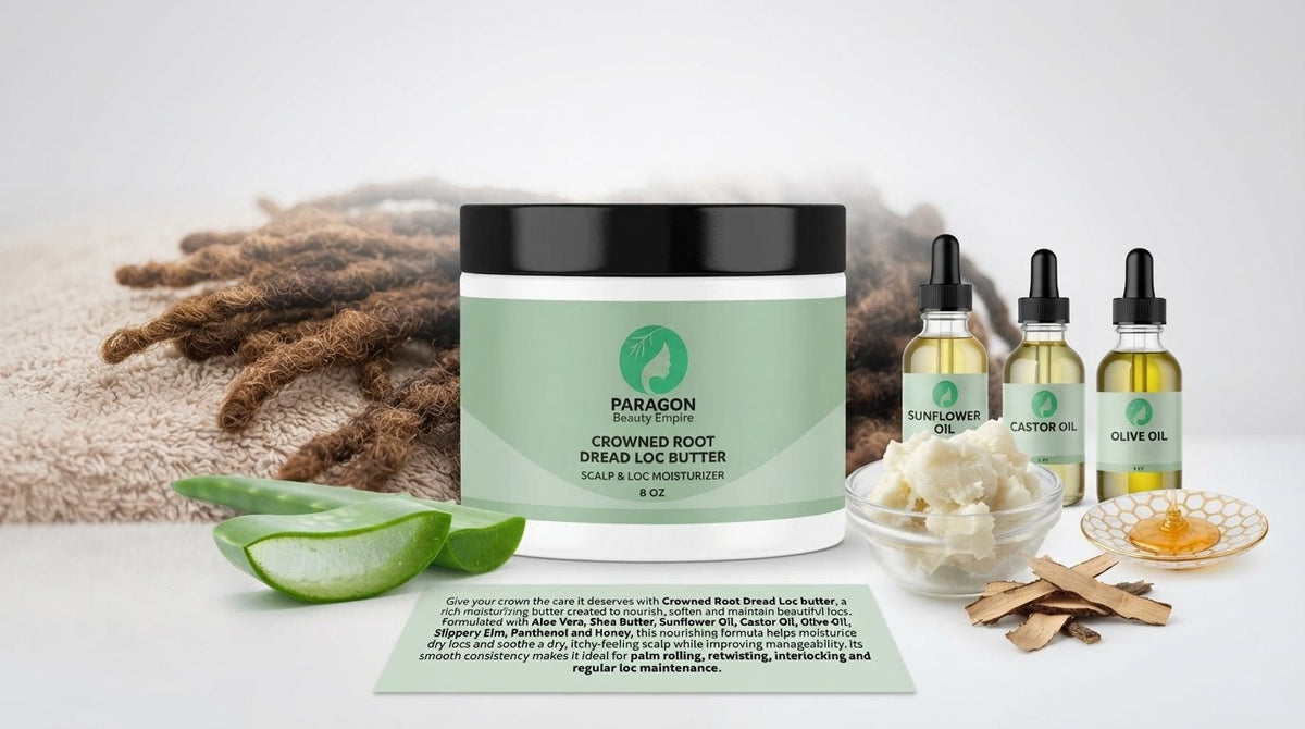Crowned Root Dread Loc Butter | Loc Moisturizer & Scalp Care - Paragon Beauty Empire