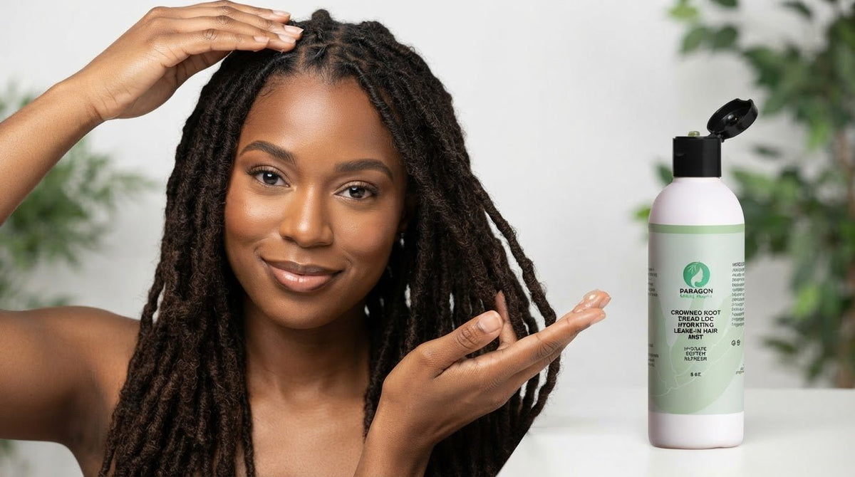 Crowned Root Dread Loc Hair Mist | Hydrating Loc Refresher - Paragon Beauty Empire