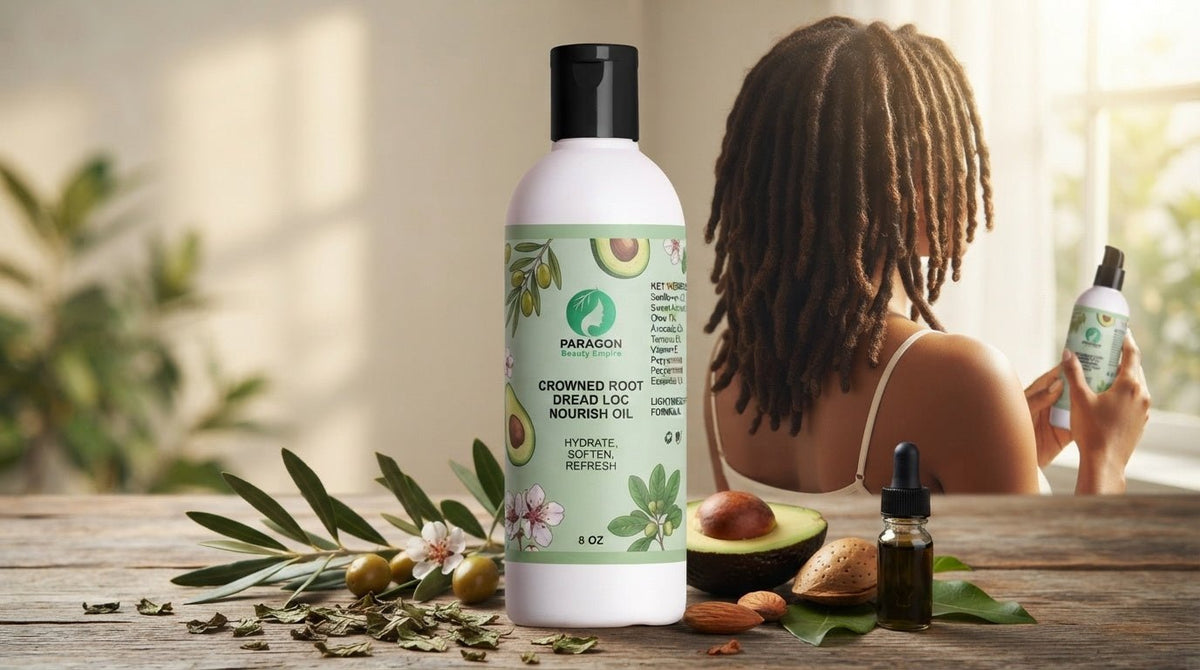 Crowned Root Dread Loc Hair Mist | Hydrating Loc Refresher - Paragon Beauty Empire