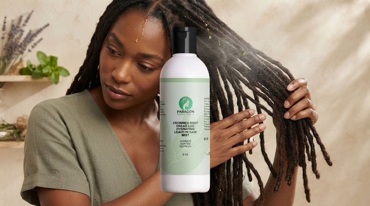 Crowned Root Dread Loc Hair Mist | Hydrating Loc Refresher - Paragon Beauty Empire
