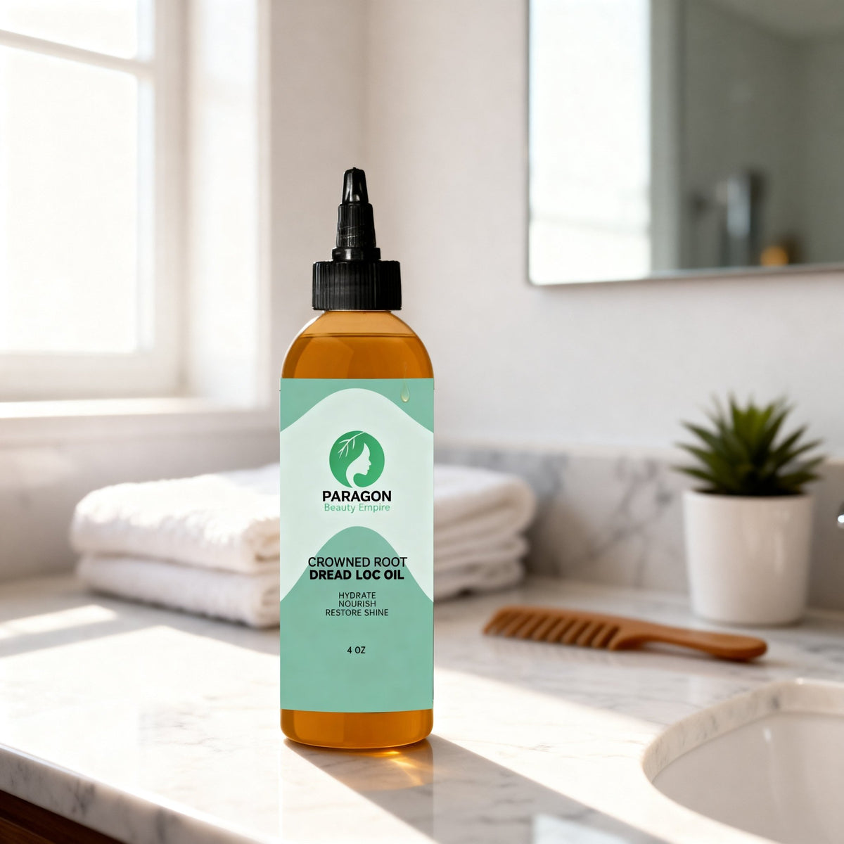 Crowned Root Dread Loc Nourish Oil | Loc & Scalp Care - Paragon Beauty Empire