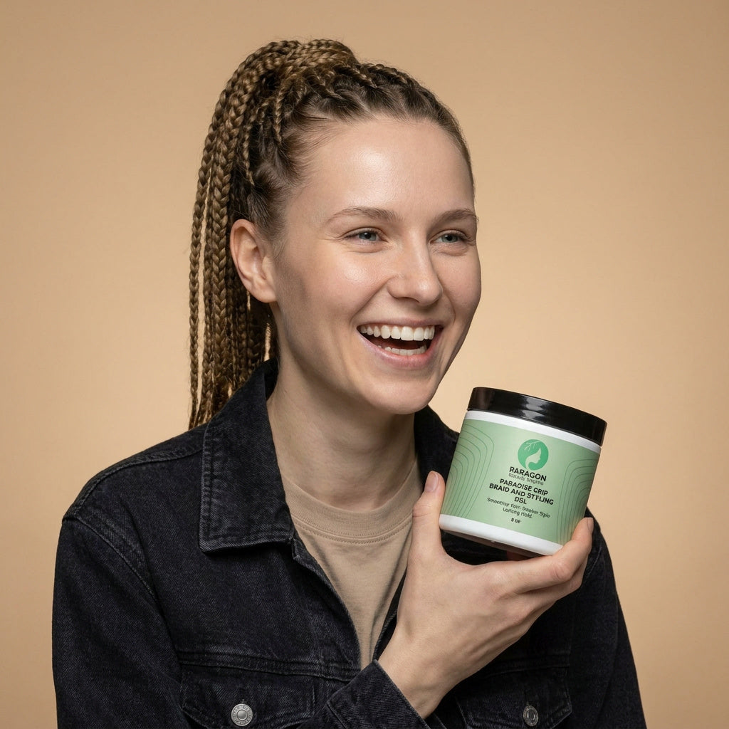 Paradise Grip Braid & Styling Gel – Strong Hold for Braids, Locs & Sleek Styles