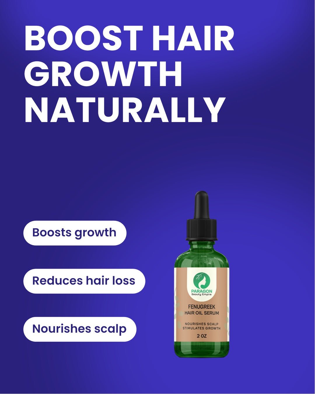 Fenugreek Hair Serum - Paragon Beauty Empire