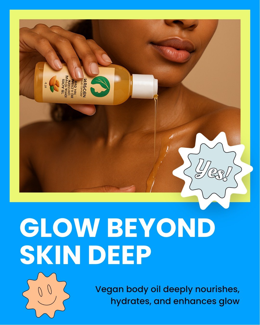 Frosted Glow Almond Marshmallow Nourishing Body Oil – Sweet Gourmand Skincare | Vegan & Cruelty - Free - Paragon Beauty Empire