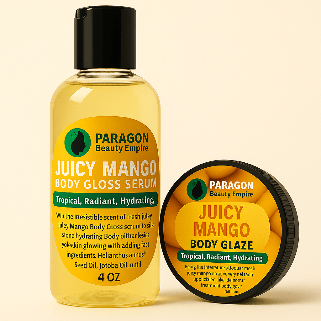 JUICY MANGO — BODY GLAZE + BODY GLOSS SERUM BUNDLE - Paragon Beauty Empire