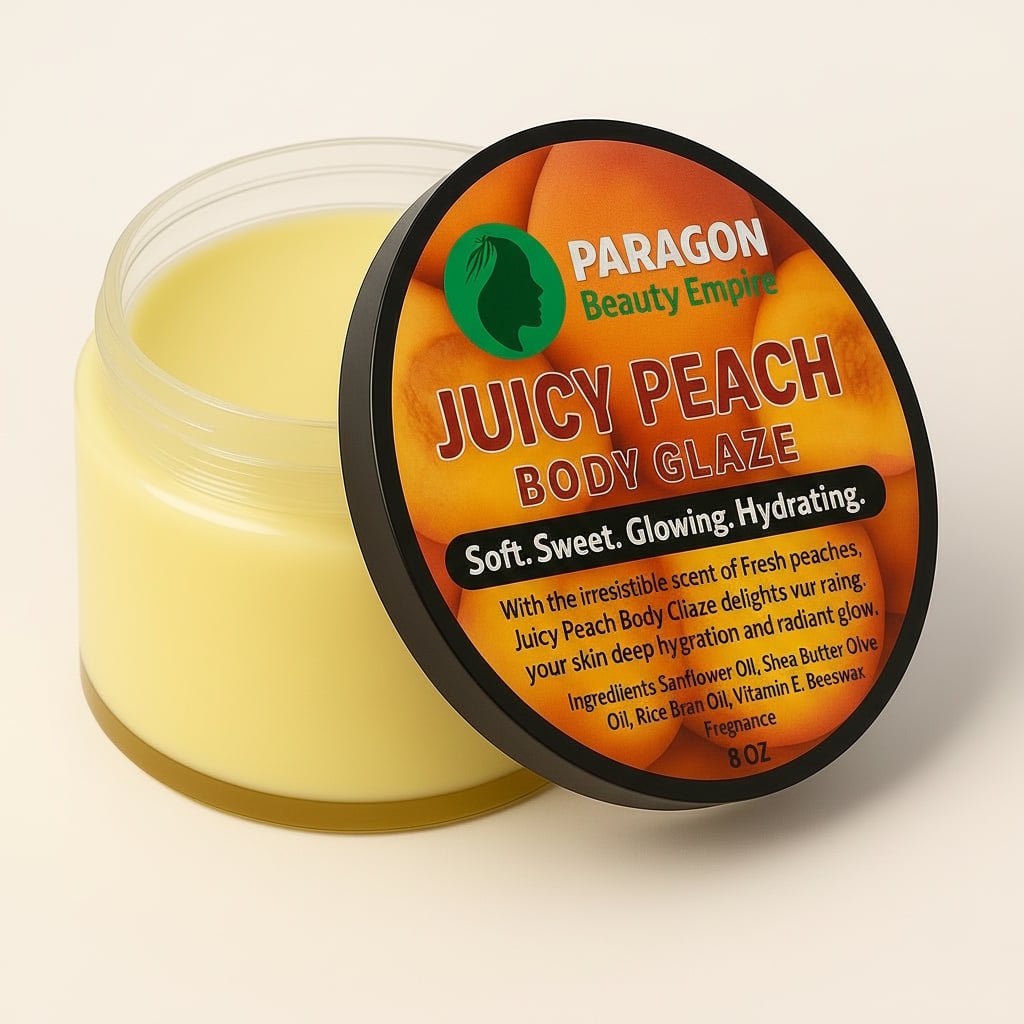 Juicy Peach Body Glaze Glow Like Summer All Year Long - Paragon Beauty Empire