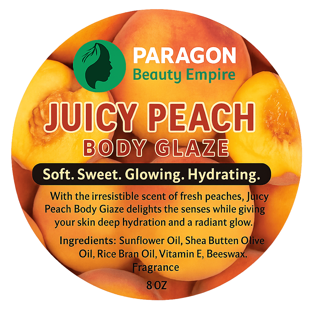 Juicy Peach Body Glaze Glow Like Summer All Year Long - Paragon Beauty Empire