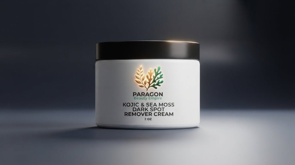 Kojic & Sea Moss Dark Spot Remover Cream – Fade Hyperpigmentation Fast - Paragon Beauty Empire