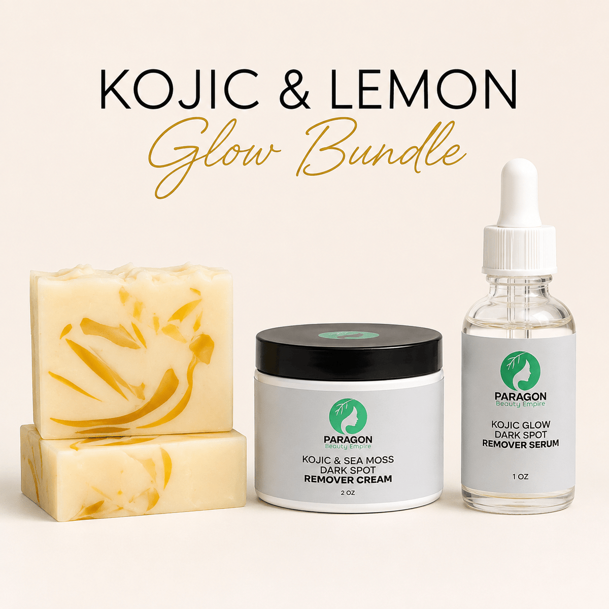 Kojic & Sea Moss Dark Spot Remover Cream – Fade Hyperpigmentation Fast - Paragon Beauty Empire