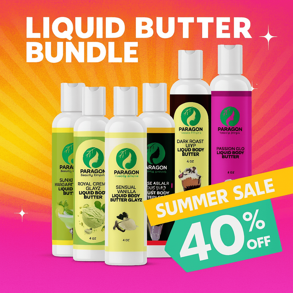 Liquid glaze body butter bundle - Paragon Beauty Empire