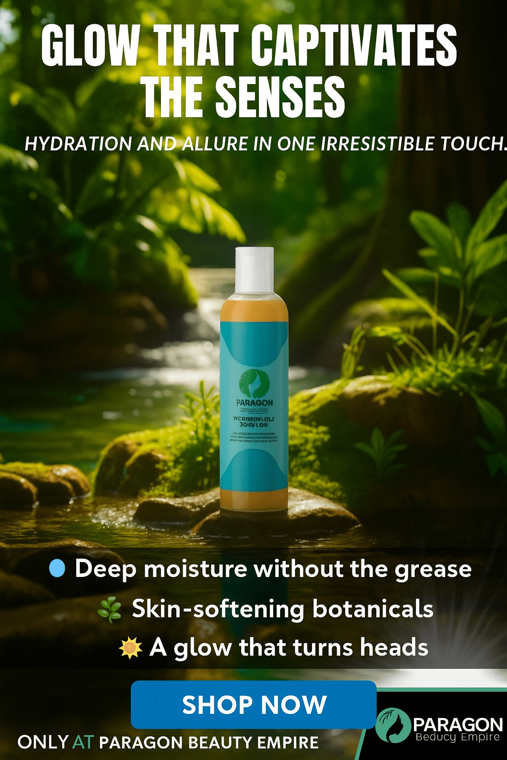 Magnetik Glō Body Oil – Alluring Hydration with Pheromone - Infused Scent - Paragon Beauty Empire