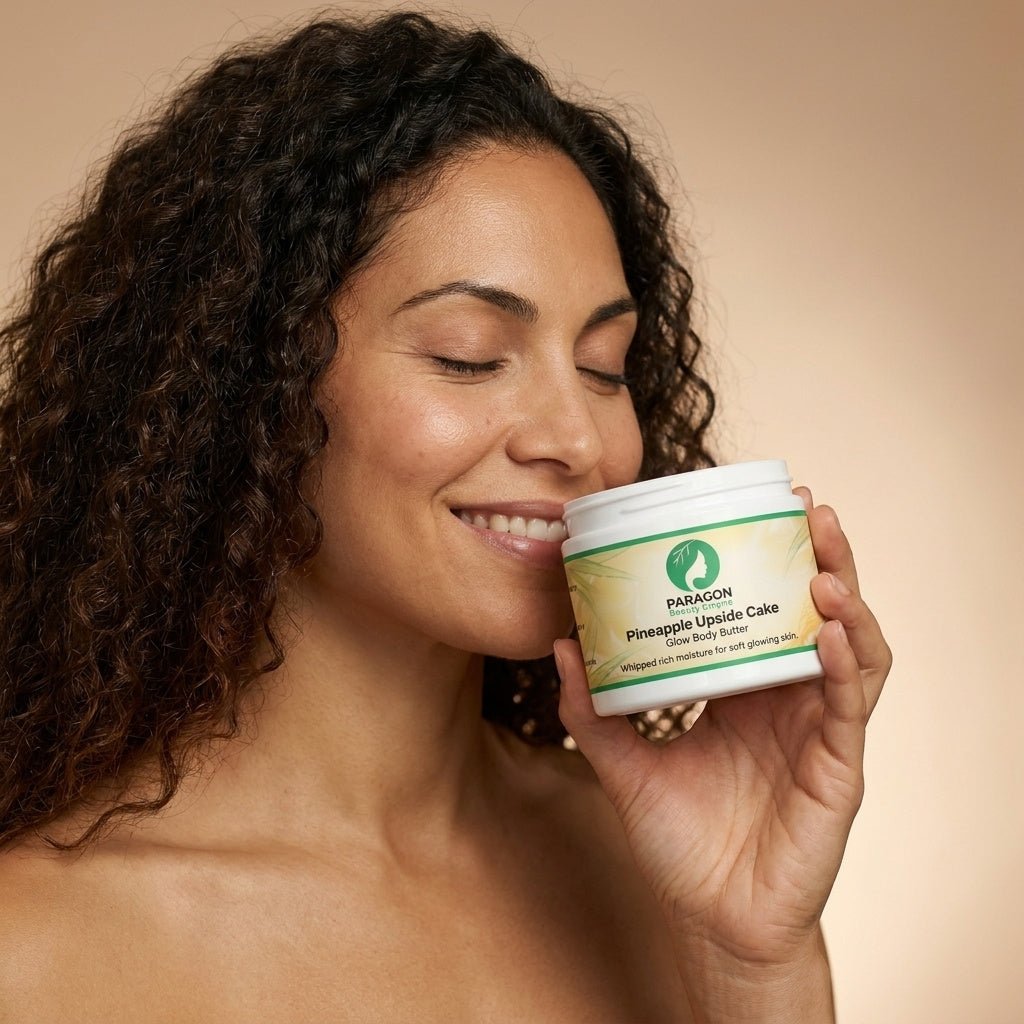 Pineapple Upside Glow™ Body Butter | Whipped Shea Butter • Ultra-Moisturizing • Sweet Pineapple Cake Scent - Paragon Beauty Empire