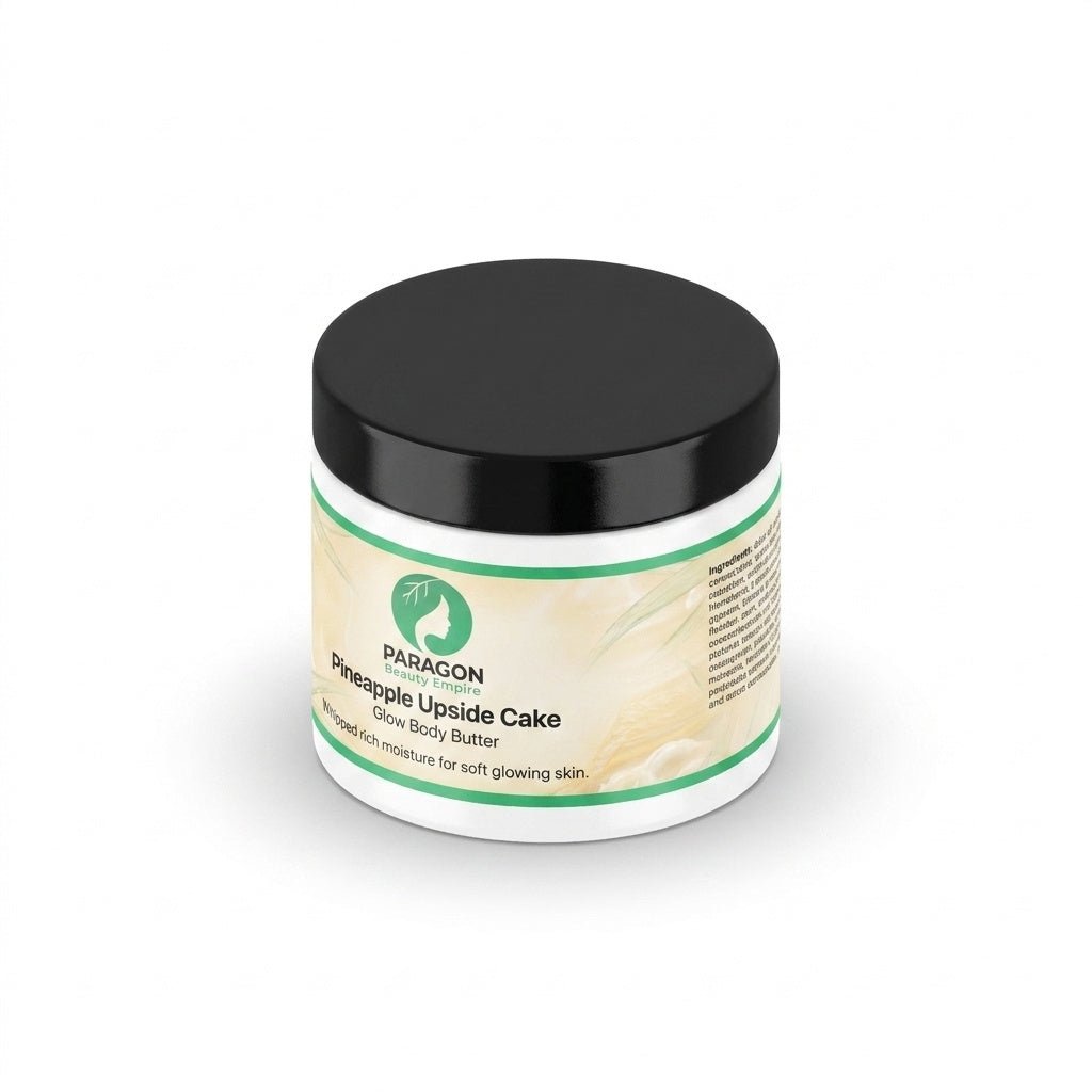 Pineapple Upside Glow™ Body Butter | Whipped Shea Butter • Ultra-Moisturizing • Sweet Pineapple Cake Scent - Paragon Beauty Empire
