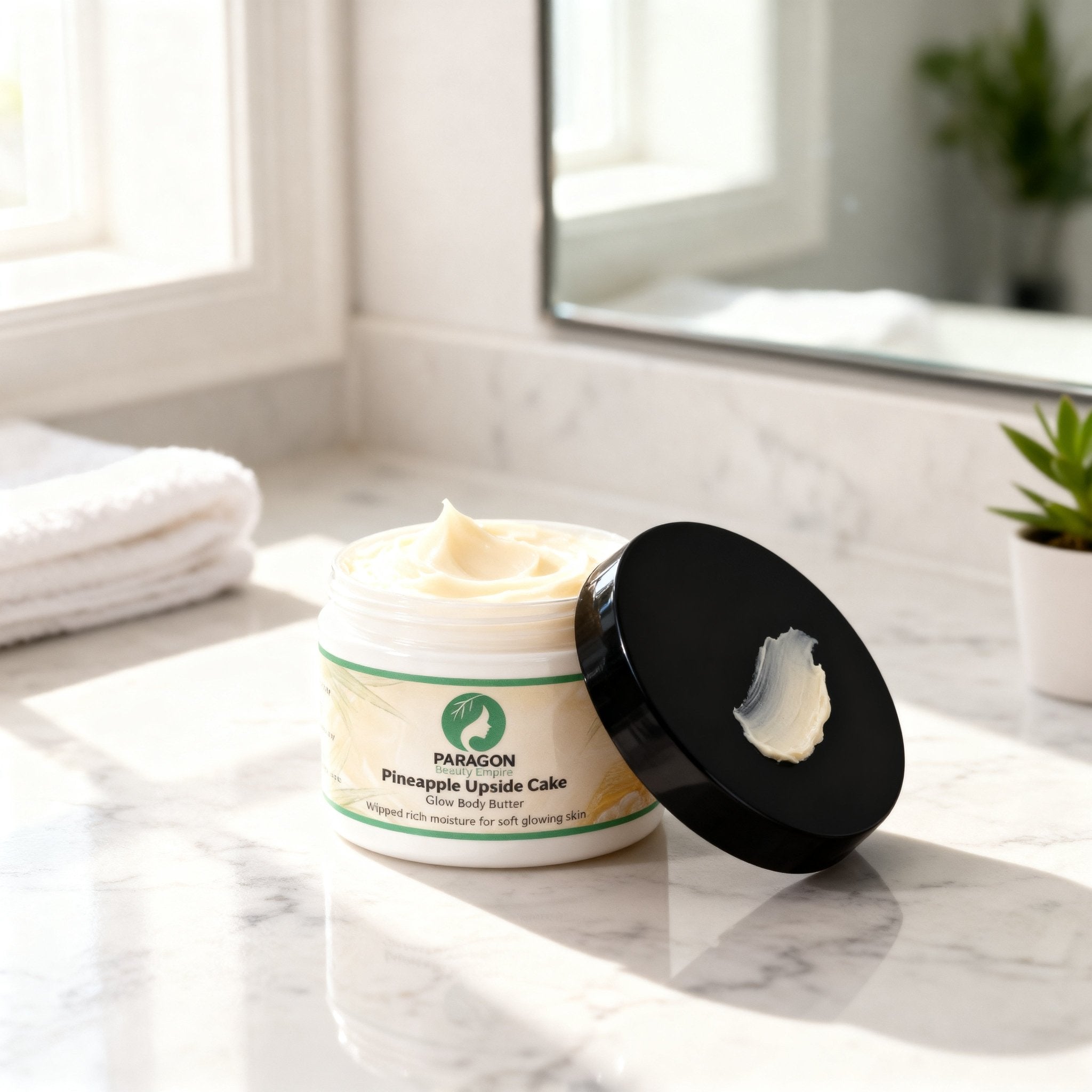 Pineapple Upside Glow™ Body Butter | Whipped Shea Butter • Ultra-Moisturizing • Sweet Pineapple Cake Scent - Paragon Beauty Empire