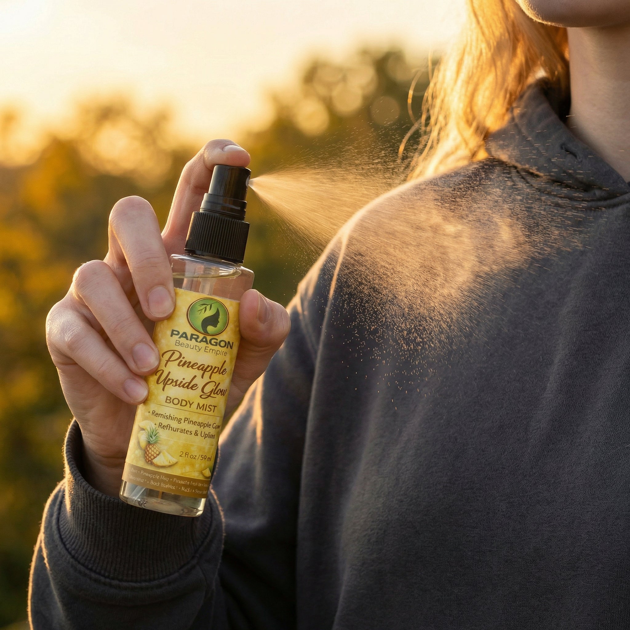 Pineapple Upside Glow™ Set – Tropical Glow & Hydration Ritual - Paragon Beauty Empire