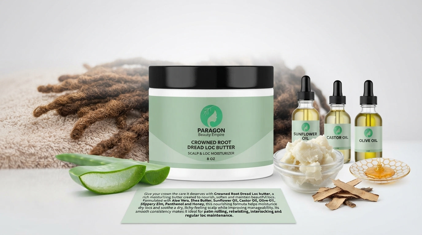 Crowned Root Dread Loc Butter | Loc Moisturizer & Scalp Care
