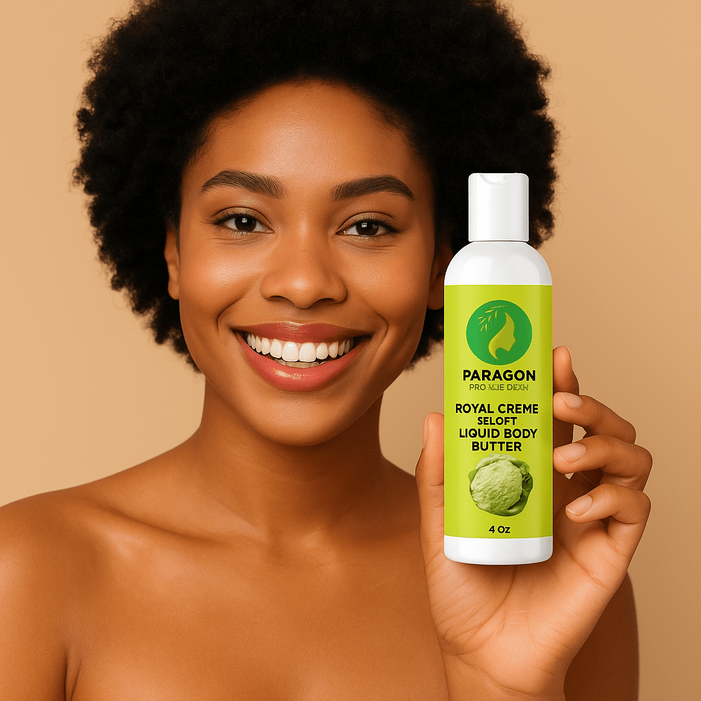 Royal Crème Glayz Liquid Body Butter – Ultra - Rich Moisture & Glow - Paragon Beauty Empire