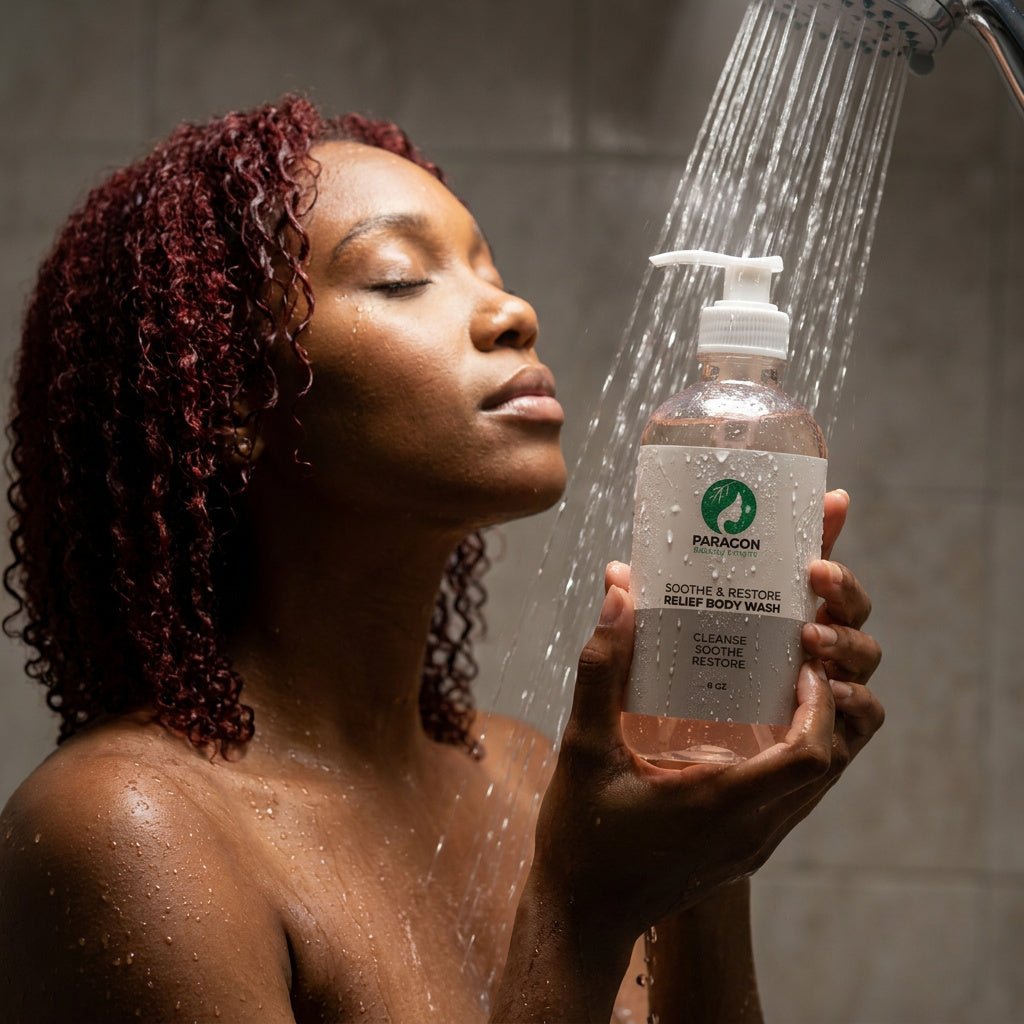 Soothe & Restore Relief Body Wash – Gentle Cleanser for Dry & Sensitive Skin - Paragon Beauty Empire