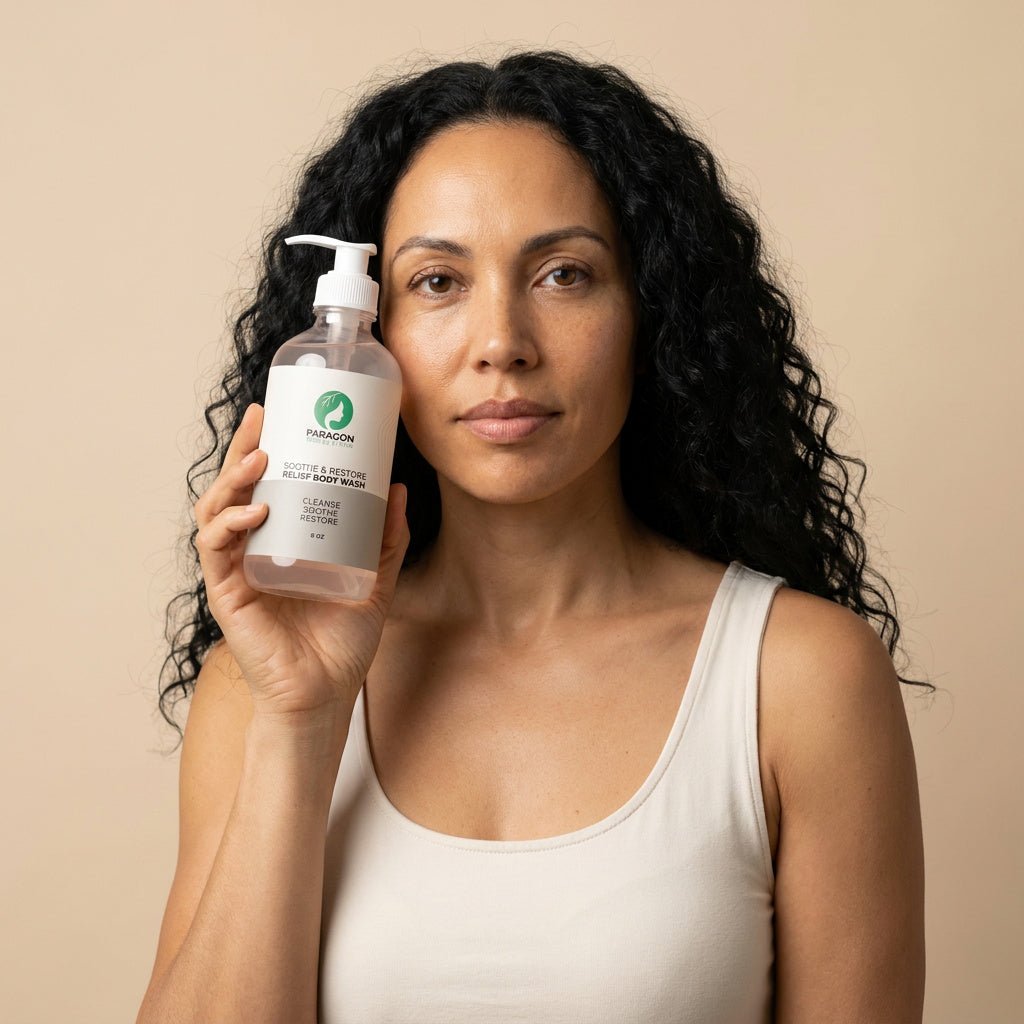 Soothe & Restore Relief Body Wash – Gentle Cleanser for Dry & Sensitive Skin - Paragon Beauty Empire