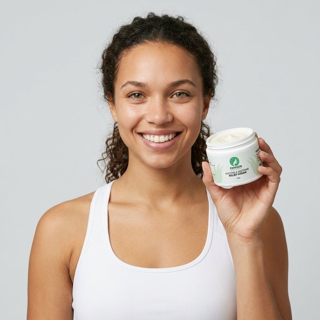 Soothe & Restore Relief Cream – Moisturizing Body Cream for Dry & Sensitive Skin - Paragon Beauty Empire