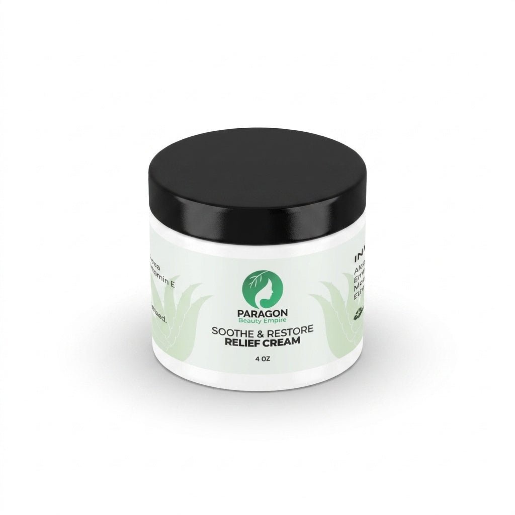 Soothe & Restore Relief Cream – Moisturizing Body Cream for Dry & Sensitive Skin - Paragon Beauty Empire