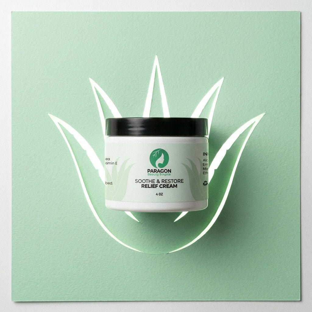 Soothe & Restore Relief Cream – Moisturizing Body Cream for Dry & Sensitive Skin - Paragon Beauty Empire