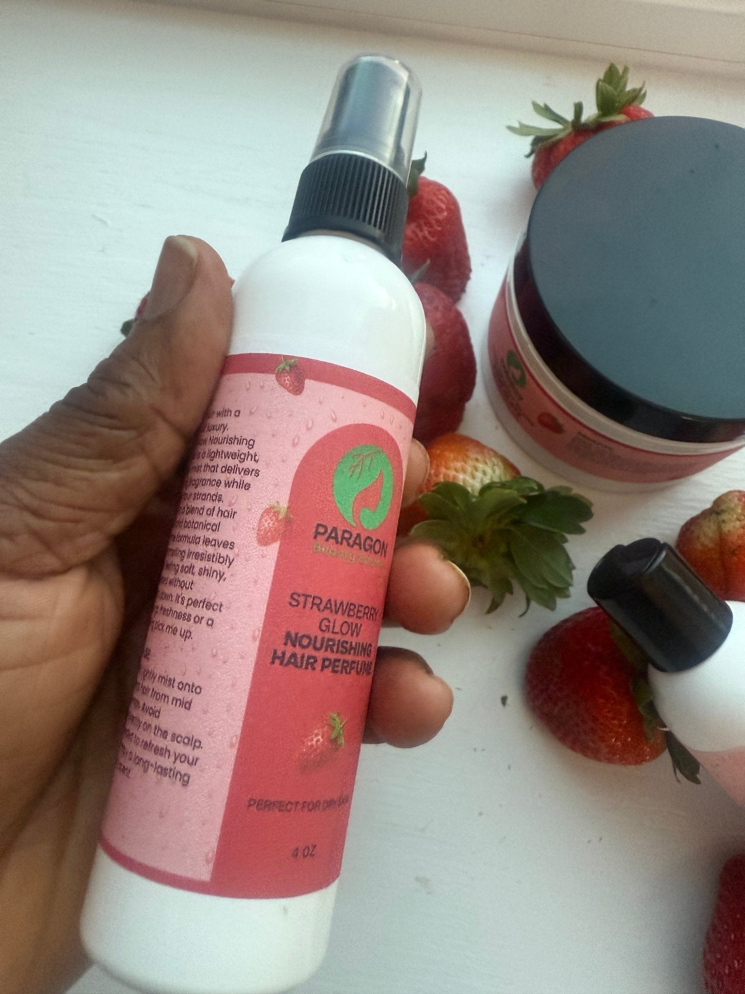 Strawberry Glow Nourishing Hair Perfume | Paragon Beauty Empire - Paragon Beauty Empire