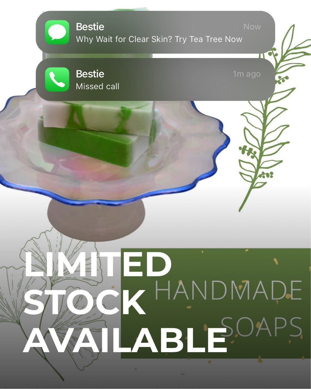 Tea Tree Clarity Bar – Acne - Fighting Tea Tree Oil Soap | Handmade & Vegan - Paragon Beauty Empire