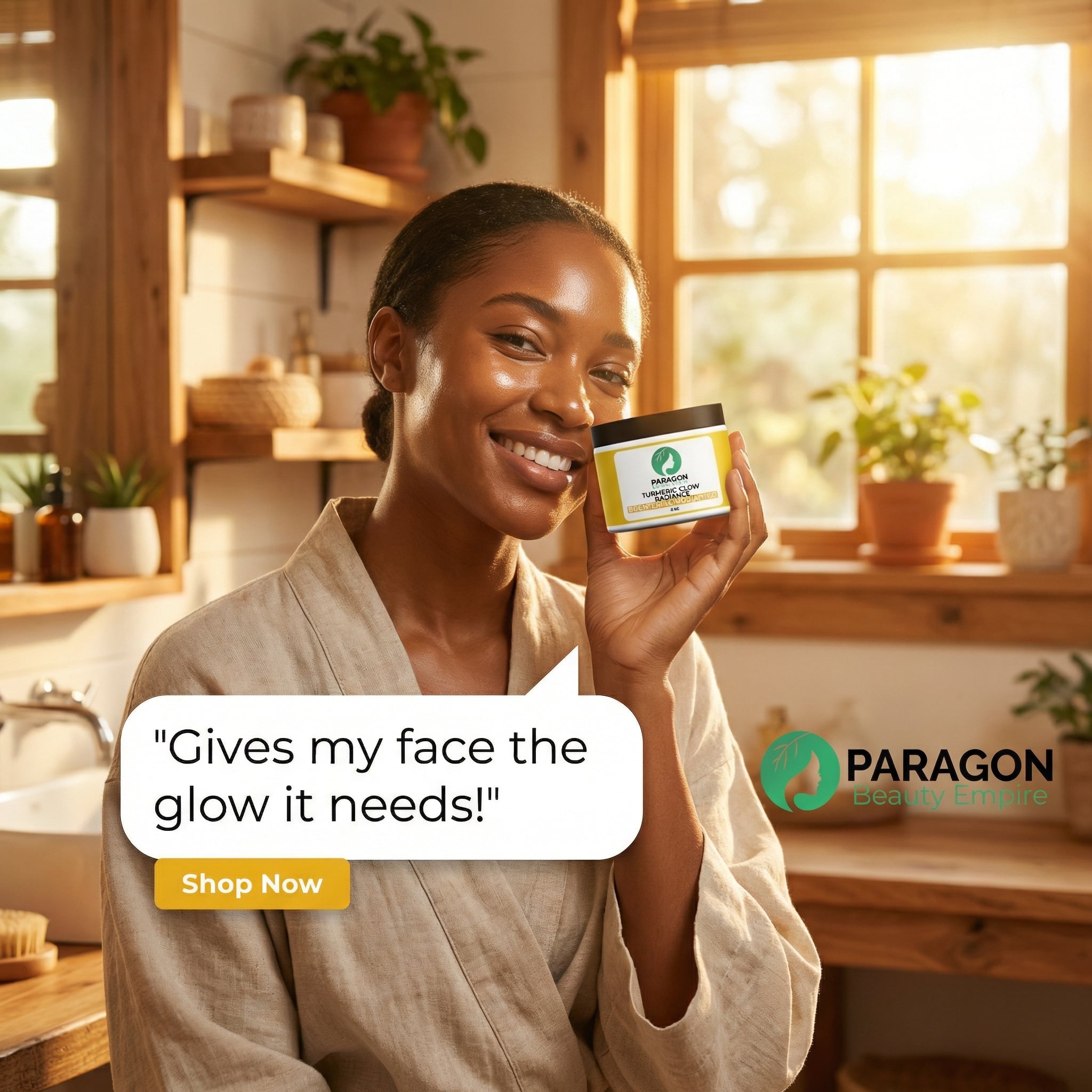 Turmeric Face Cream – Even Tone + Radiance - Paragon Beauty Empire