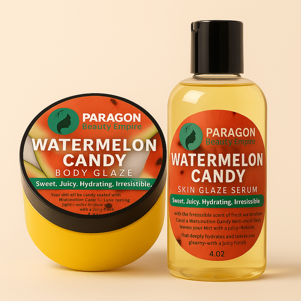 🍉 WATERMELON CANDY — BODY GLAZE + BODY GLOSS SERUM BUNDLE - Paragon Beauty Empire